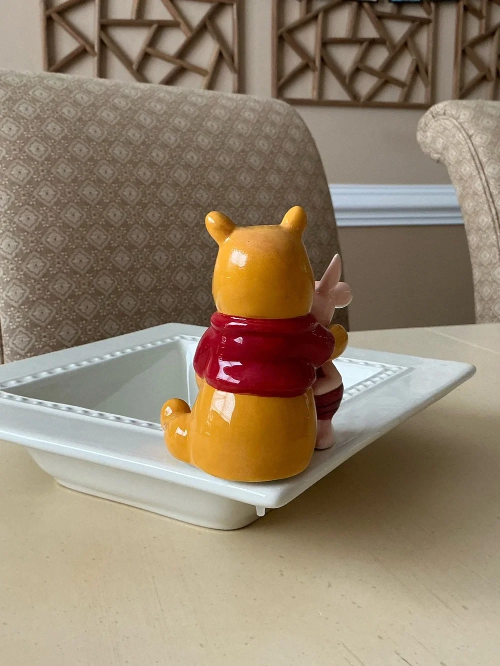 Winnie The Pooh & Piglet Platter Decoration